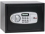 Coffre-fort pour meubles : Xcase coffre-fort en acier avec serrure à code numérique et écran LCD, 16 litres
