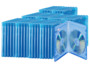 50 boîtiers fins transparents pour Blu-ray, pour 2 disques chacun