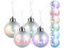 4 Boules de Noël à LED couleur changeante Lunartec