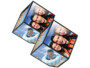 Lot de 2 cadres photo cubique rotatif de la marque Your Design.
