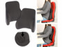 Lot de 2 coussins ergonomiques dorsaux.