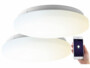 Pack de 2 plafonniers connectés CCT 24 W / Ø 39 cm de la marque Luminea Home Control