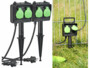 2 prises de jardin doubles IP44 avec piquet de la marque Royal Gardineer