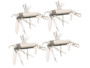 Lot de 4 couteaux de poche multifonction 11 en 1 par Pearl.