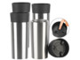 Lot de 4 gobelets isothermes 360 ml Quick Press, par Rosenstein & Söhne.