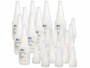 Lot de 9 petits pots de colle transparente de 20 ml.