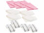 12 chiffons en microfibres pour nettoyeur vapeur DB-200.b/DB-350.b Sichler Haushaltsgeräte