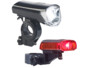 Deux lampes de sécurité LED Pearl pour vélo.
