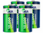 4 accus Nimh type D - 10000 mAh TKA
