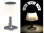 Lampe de table solaire à luminosité variable 150 lm / 5 W / Ø 20 cm avec batterie et mode d'emploi en français de la marque Luminea