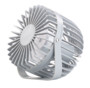 mini ventilateur de table blanc avec alimentation par USB sans batterie