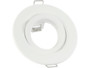 Cadre rond et pivotant pour spot encastrable MR16 de la marque Luminea
