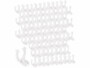 100 clips de fixation pour guirlandes LED Lunartec