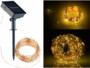 Guirlande lumineuse solaire 20 m en fils de cuivre à 200 LED Lunartec