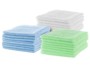 Chiffons microfibres très absorbants et réutilisables 3 couleurs par Pearl
