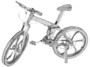 Maquette 3D en métal : VTT - 36 pièces Playtastic
