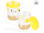2 pièges à guêpes à poser ou suspendre Exbuster. Couleur jaune pour attirer les guêpes