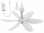 Ventilateur de plafond mobile 6 pales à suspendre VT-242.m avec minuteur - 43 cm Sichler Haushaltsgeräte