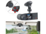 caméra de bord dash cam avec double objectif orientable intérieur habitacle et exterieur grand angle ful hd 1080 capteur sony mdv-5500 navgear