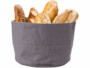 Corbeille à pain en coton de 20 cm de diamètre.