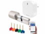 Poignée de porte connectée TSZ-570 avec unité de commandes compatible ZigBee.
