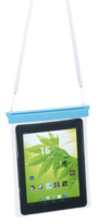 pochette transparente avec cordelette bandoulière pour ipad ou tablette 10"