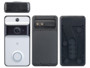 Visiophone wifi vidéo avec application à distance et enregistrement vidéosurveillance somikon VTK-250