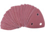 10 feuilles de papier abrasif pour outils multifonctions MF-300 et -500