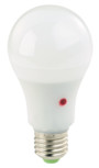 ampoule led smd e27 12w basse consommation avec détecteur d'obscurité et allumage automatique lumière blanc jour
