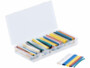 Coffret avec 128 gaines thermorétractables.