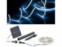 Bande à LED solaire 180 LED 3 m - Blanc lumière du jour Lunartec