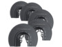 lot de 5 lames de scie circulaire 87 mm en HSS pour outils multifonctions agt et autres marques