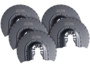 lot de 5 lames de scie semi circulaire multi-outils 87 mm CRV