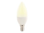 pack 4 Ampoules bougie LED E14 B35 480 lm 270° A+ 6 W blanc lumière du jour luminea