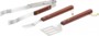 Set de 3 ustensiles de barbecue en inox Pearl
