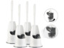4 brosses WC en silicone à tête remplaçable WG-90