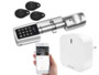 Lot avec 1 cylindre de porte connecté TSZ-550 et 1 unité de commande ZigBee.
