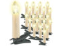 Guirlande de 20 bougies à LED pour sapin de Noël Lunartec