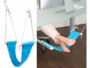 hamac pearl pour poser ses pieds avec mise en situation au bureau