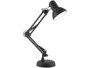Lampe de bureau au design rétro noir élégant