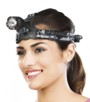 Lampe frontal à LED Cree rechargeable sur le front d'une femme par Kryolights