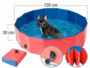 Piscine pliable pour chiens avec fond antidérapant - Ø 120 cm SweetyPet