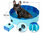 Piscine pliable pour chiens avec fond antidérapant - Ø 80 cm SweetyPet.