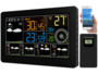 Station météo connectée FWS-800 avec capteur extérieur, de la marque Infactory.