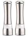 2 moulins poivre et sel électrique en inox avec broyeur en céramique - 21,5 cm Rosenstein & Söhne