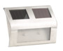 applique murale LED solaire en inox pour extérieur eclairage d'appoint lunartec