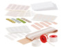 assortiment de premiers soins avec pansements sparadraps adhésifs sutures