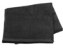 Drap de bain en coton éponge - 220 x 90 cm - Noir Wilson Gabor