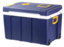 glaciere electrique rigide avec roulettes et trolley alimentation secteur 230v ou allume cigare 12v 50 litres xcase