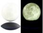 decoration lumineuse en levitation lune flottante sur base magnetique infactory